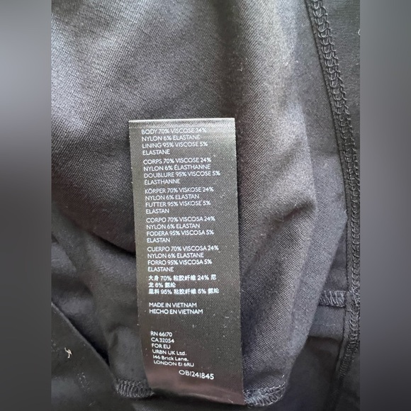 Anthropologie MAVE Black Maxi Dress - Picture 3 of 8